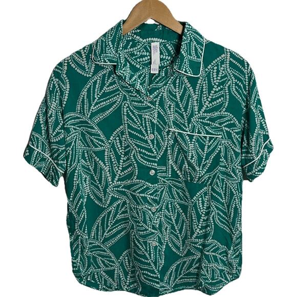 Stars Above Simply Cool Short Sleeve Pajama Lounge Top Women’s Size X-Small - Picture 1 of 7